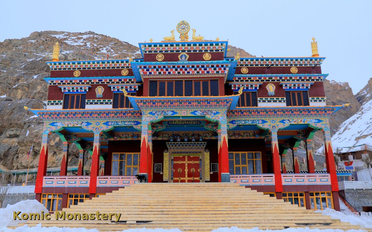 Spiti valley scenery